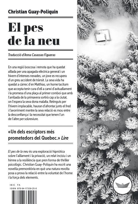 El pes de la neu | Guay-Poliquin, Christian | Cooperativa autogestionària
