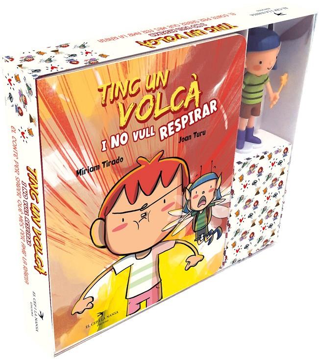 Tinc un volcà i no vull respirar (Edició especial llibre + figura) | Tirado Torras, Míriam/Turu Sánchez, Joan