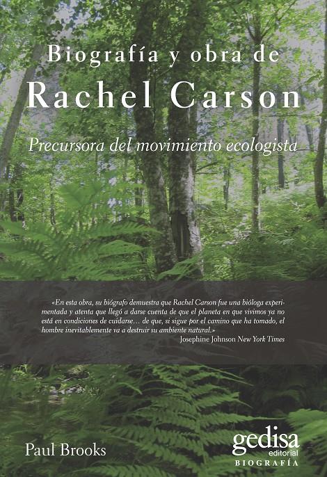 Biografía y obra de Rachel Carson | Brooks, Paul | Cooperativa autogestionària