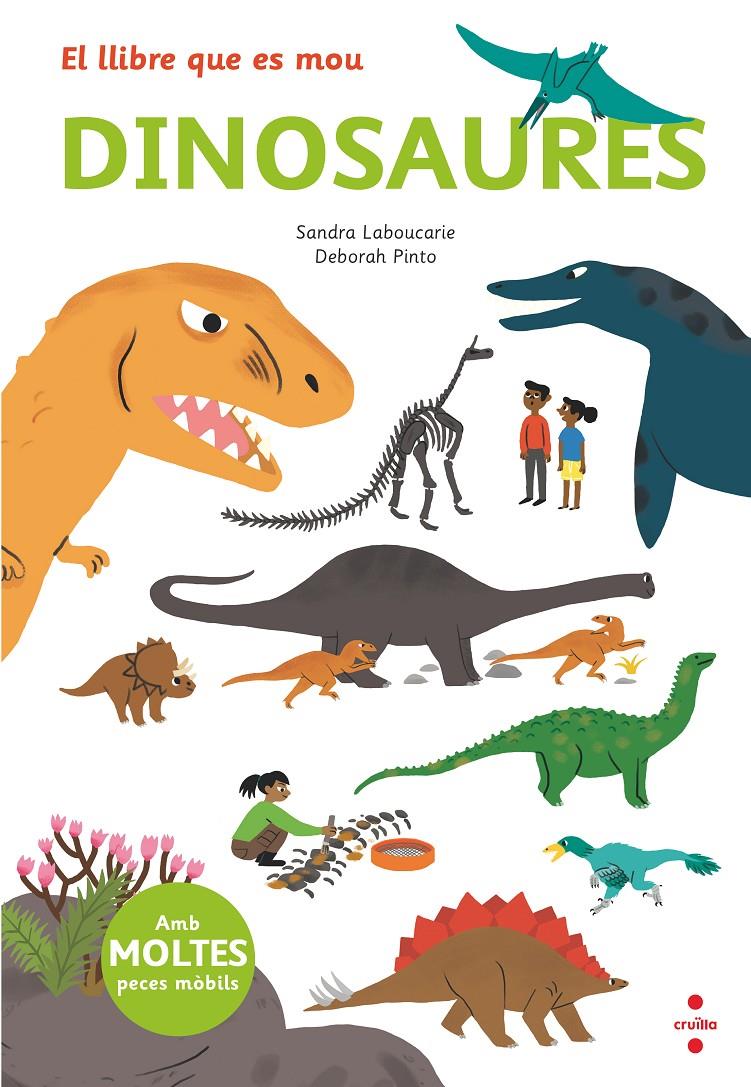 El llibre que es mou. Dinosaures | Leboucarie, Sandra
