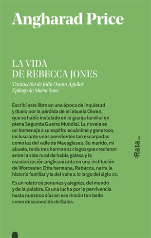 La vida de Rebecca Jones | Price, Angharad