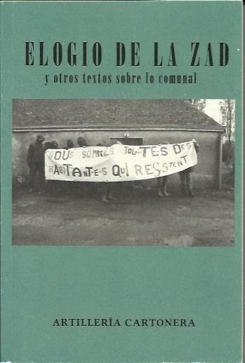 Elogio de la Zad | Artillería Cartonera