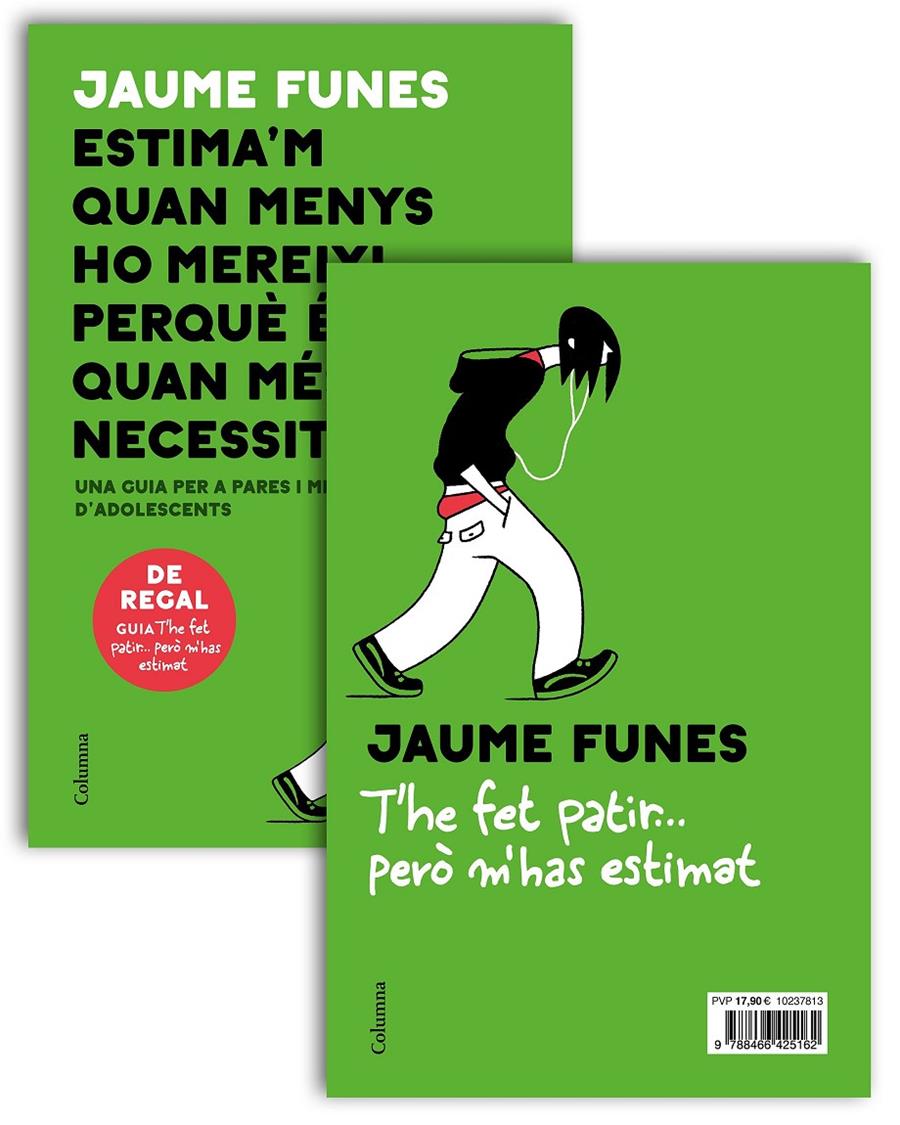 Pack Estima'm quan menys ho mereixi + Opuscle T'he fet patir | Funes, Jaume | Cooperativa autogestionària