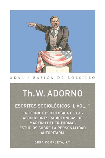 Escritos sociológicos II. vol I | Adorno, Th. W