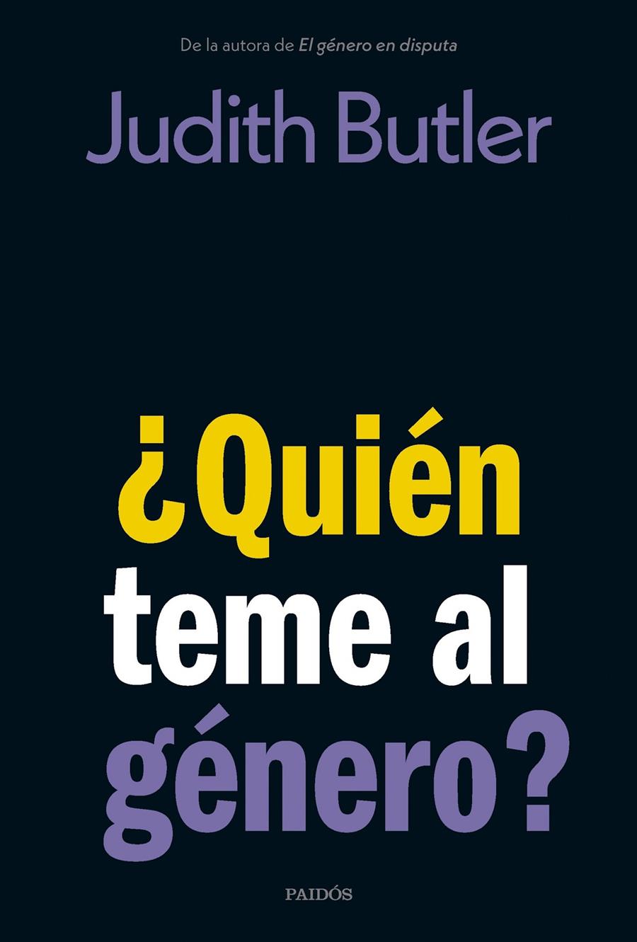 ¿Quién teme al género? | Butler, Judith