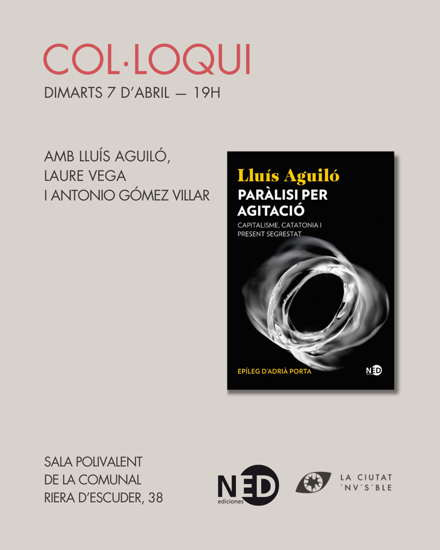 Col·loqui al voltant de PARÀLISI PER AGITACIÓ - Cooperativa autogestionària