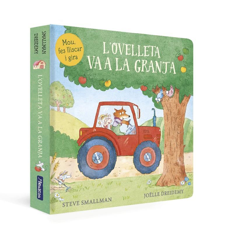 L'ovelleta va a la granja (L'ovelleta que va venir a sopar. Llibre de cartró) | Smallman, Steve/Dreidemy, Joëlle | Cooperativa autogestionària