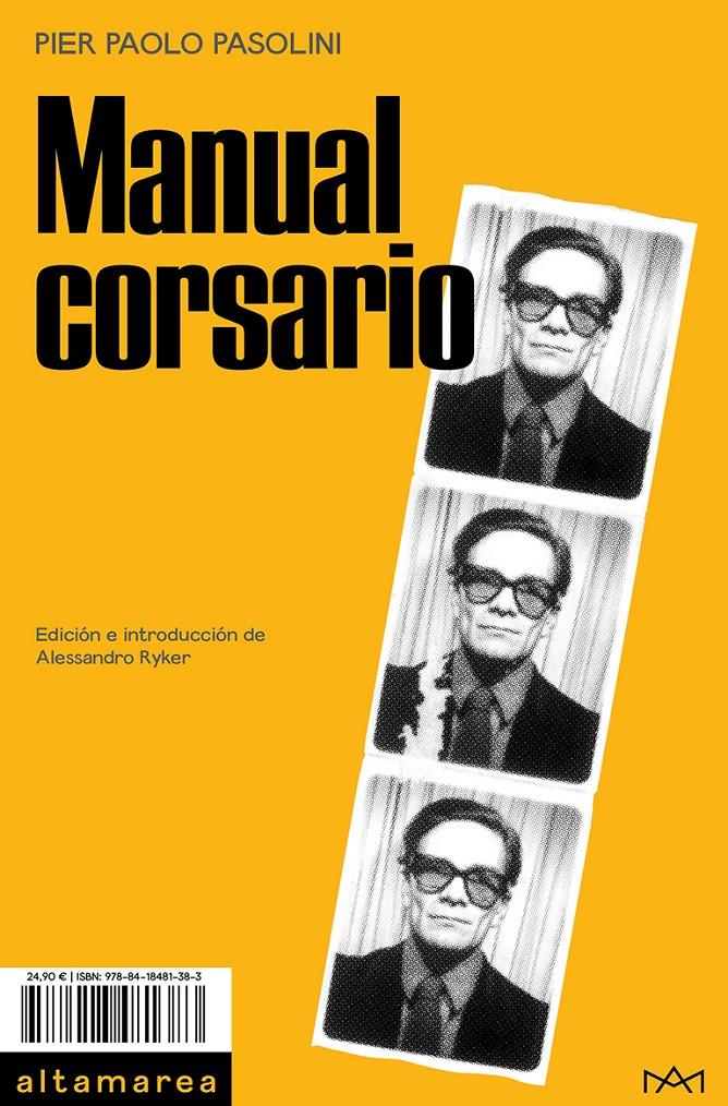 Manual corsario | Pasolini, Pier Paolo