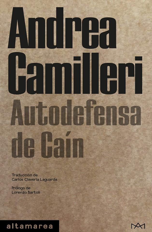Autodefensa de Caín | Camilleri, Andrea
