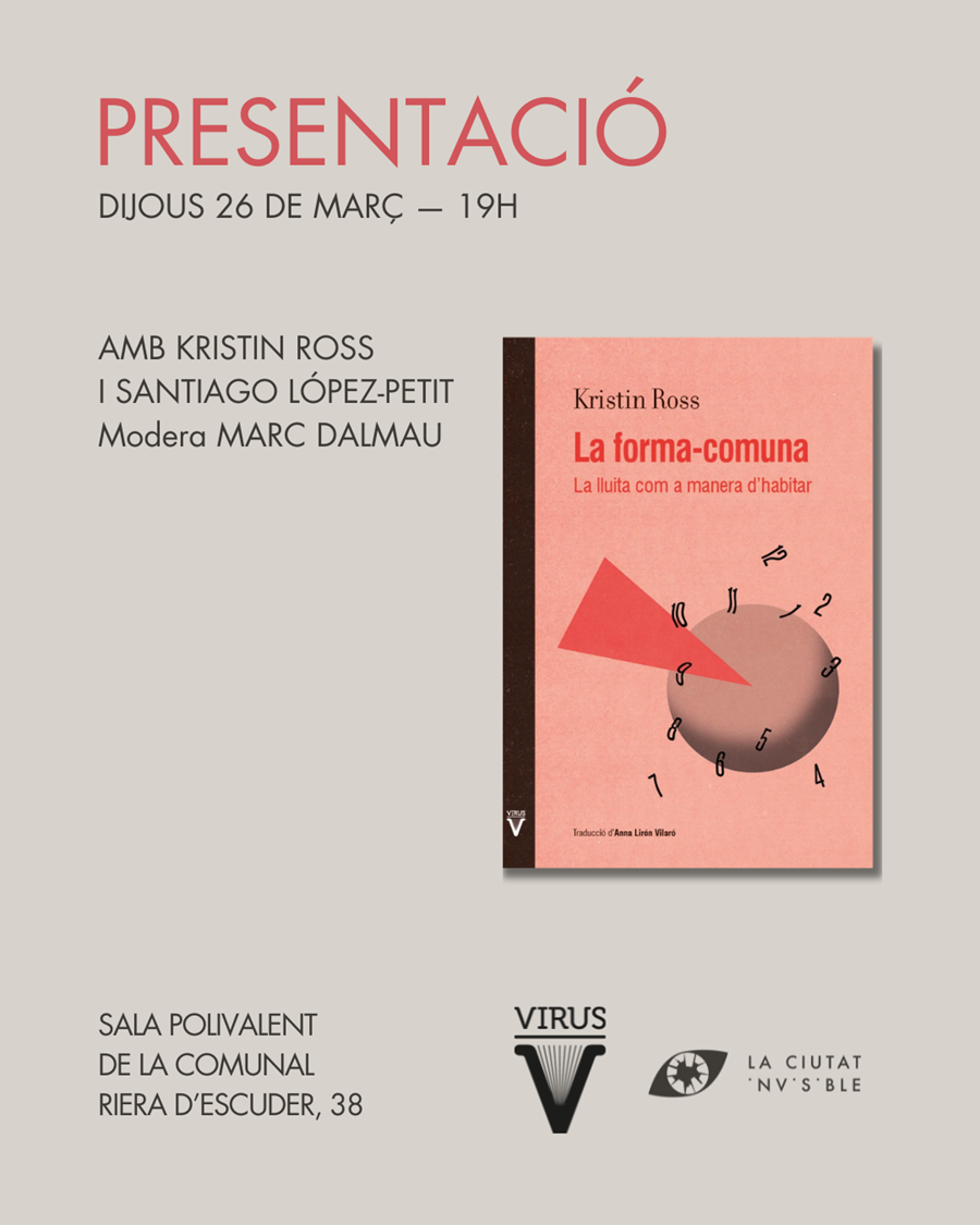 Presentació de LA FORMA-COMUNA - Cooperativa autogestionària