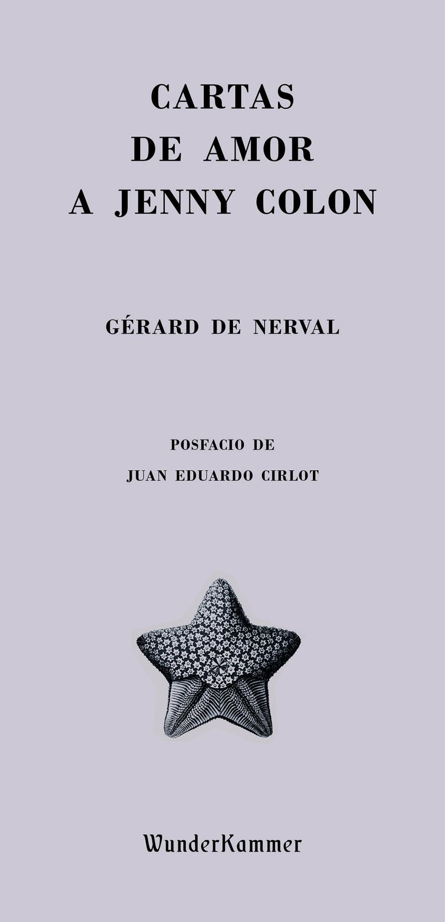 Cartas de amor a Jenny Colon | de Nerval, Gérard