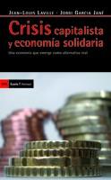 Crisis capitalista y economia solidaria | Laville, Jean-Louis, Jordi Garcia Jané