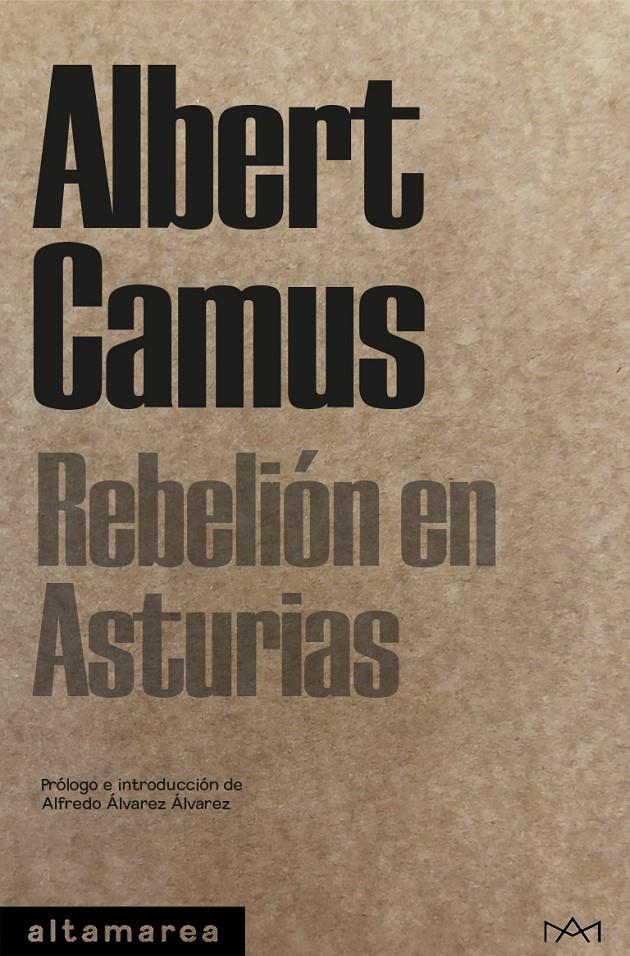 Rebelión en Asturias | Camus, Albert