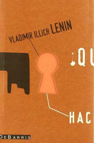 Qué hacer? | Vladimir Illich Lenin | Cooperativa autogestionària