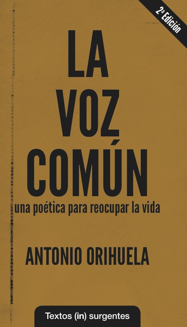 La Voz Común | Orihuela, Antonio | Cooperativa autogestionària