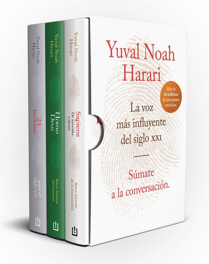 Estuche Harari (contiene: Sapiens | 21 lecciones para el siglo XXI | Homo Deus) | Harari, Yuval Noah | Cooperativa autogestionària