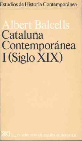 Cataluña Contemporánea I (Siglo XIX) | Balcells, Albert | Cooperativa autogestionària