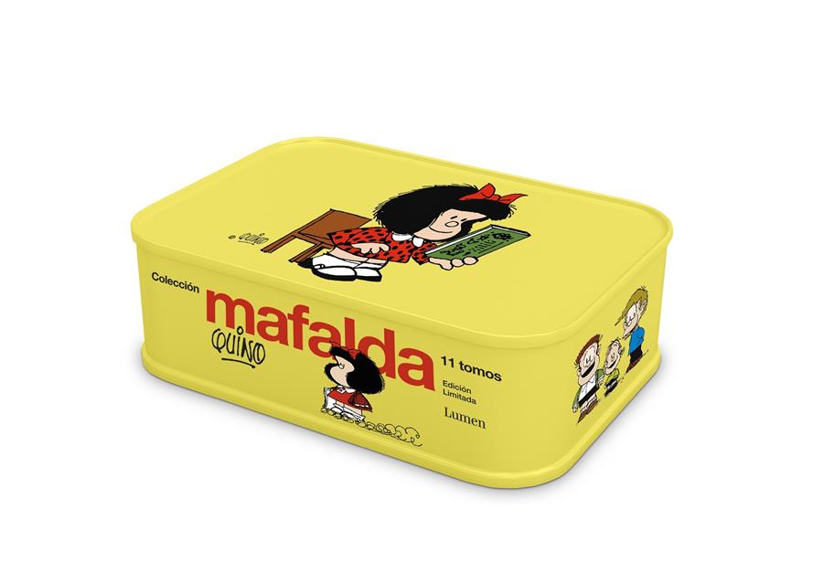 Colección Mafalda: 11 tomos en una lata (edición limitada) | Quino | Cooperativa autogestionària