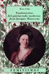 Fundamentos del patriarcado moderno. Jean Jacques Rousseau | Cobo, Rosa | Cooperativa autogestionària