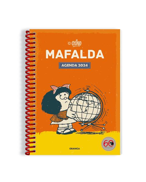 Mafalda 2024, Anillada Módulos anaranjado | Quino | Cooperativa autogestionària