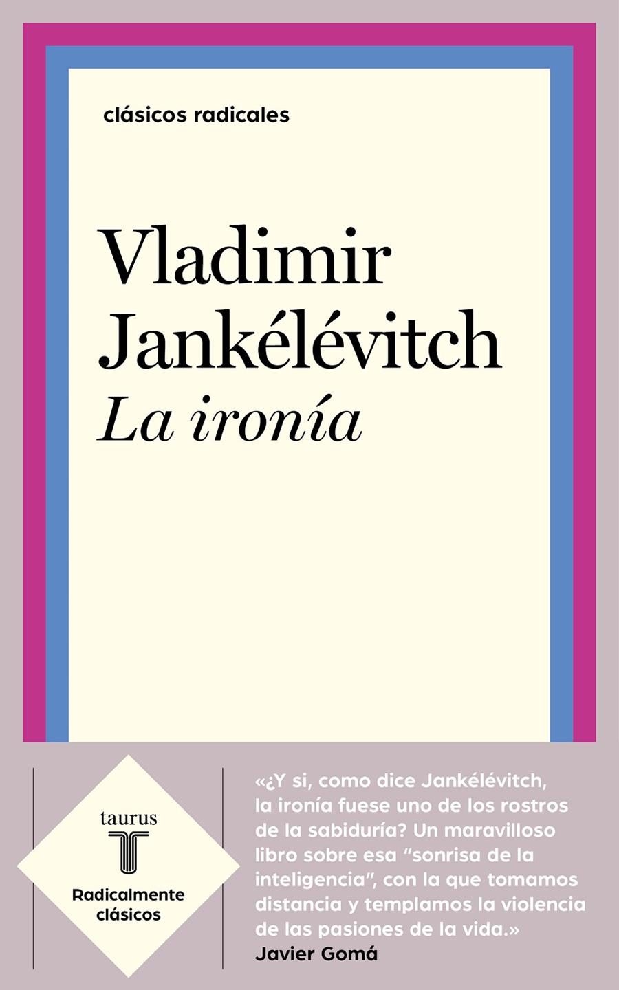 La ironía | Jankélévitch, Vladimir