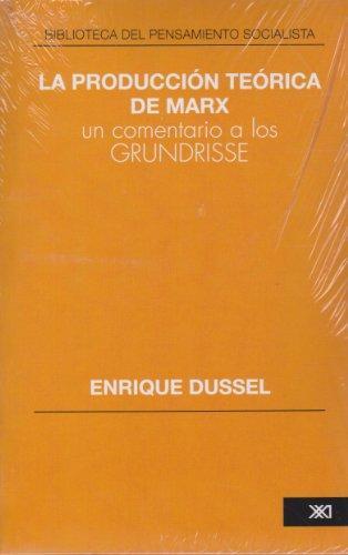 La producción teórica de Marx | Dussel, Enrique | Cooperativa autogestionària