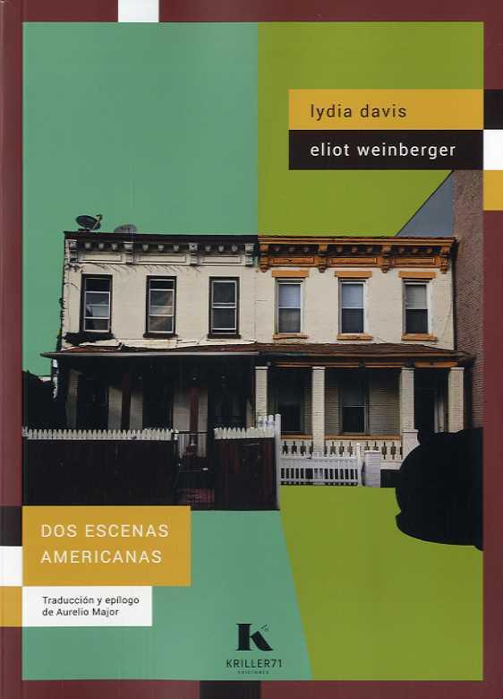 Dos escenas americanas | Davis, Lydia / Weinberger, Eliot | Cooperativa autogestionària