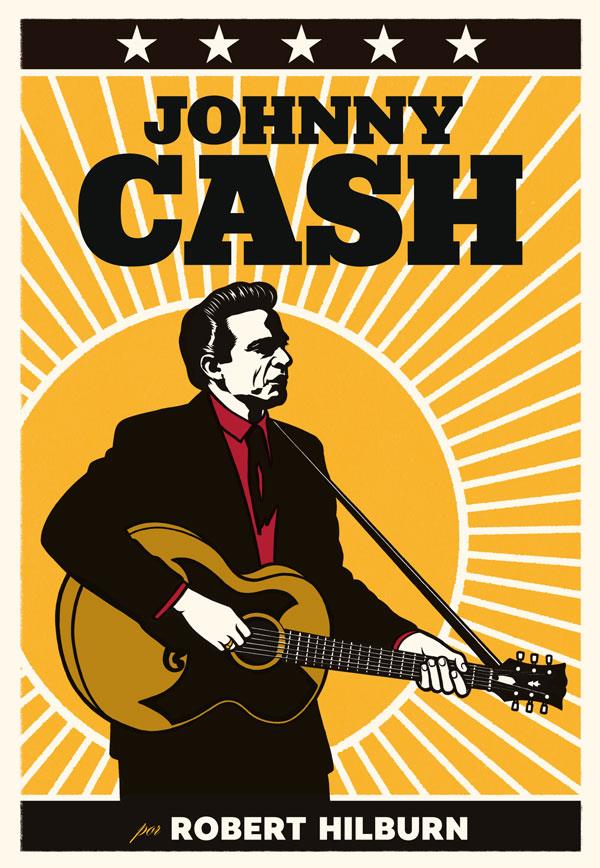 Johnny Cash por Robert Hilburn | Hilburn, Robert