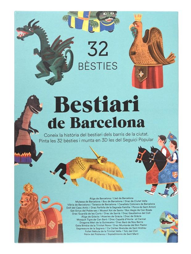 Bestiari de Barcelona. 32 bèsties | Alonso Cruzet, Nicolàs/Berloso Clarà, Laia | Cooperativa autogestionària