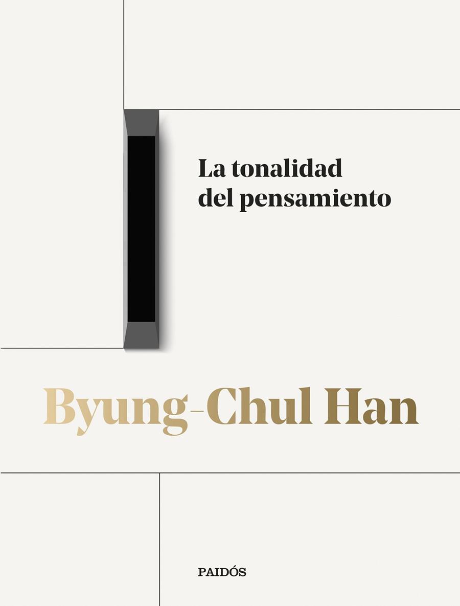 La tonalidad del pensamiento | Han, Byung-Chul | Cooperativa autogestionària