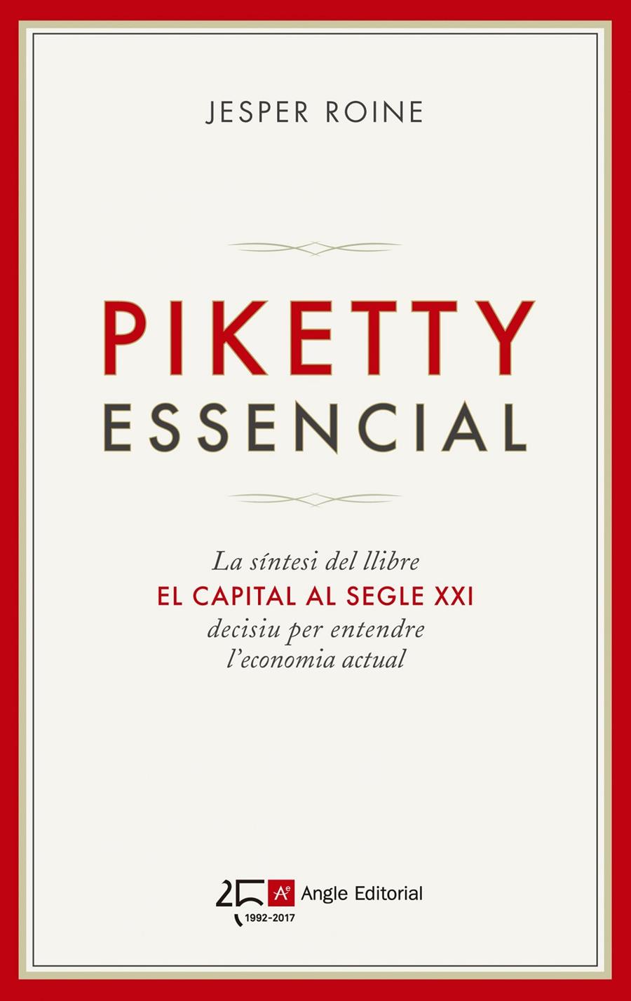 Piketty essencial | Roine, Jesper | Cooperativa autogestionària