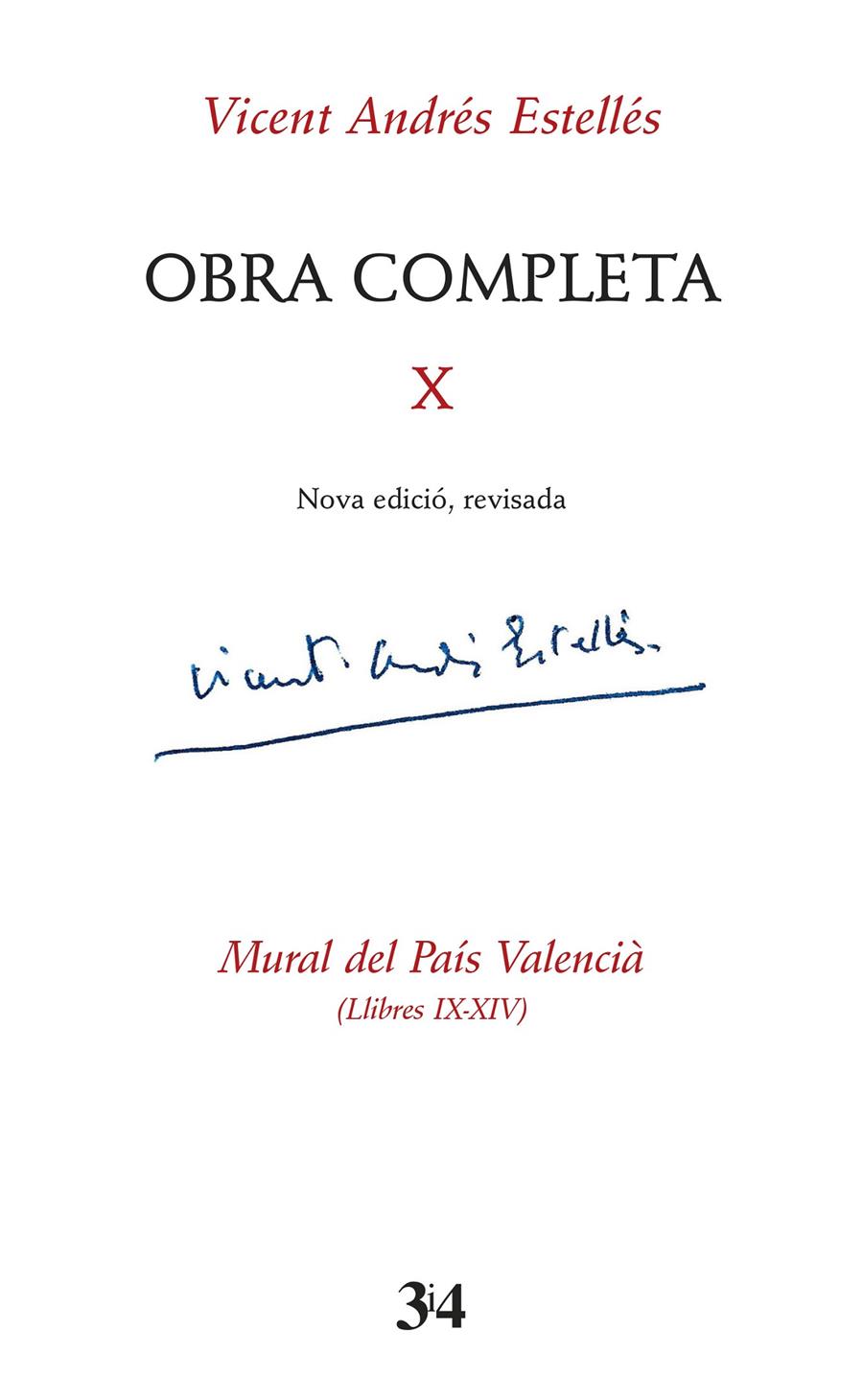 Obra completa revisada, volum 10 | Andrés Estellés, Vicent | Cooperativa autogestionària
