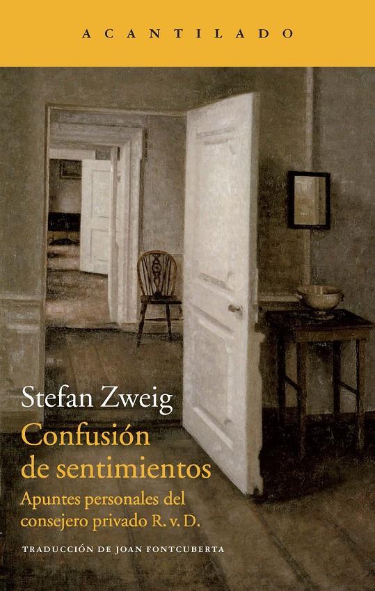 Confusión de sentimientos | Zweig, Stefan | Cooperativa autogestionària