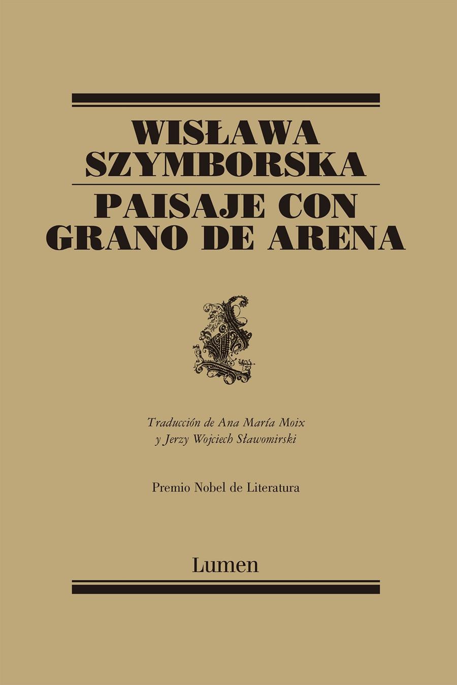 Paisaje con grano de arena | Szymborska, Wislawa | Cooperativa autogestionària
