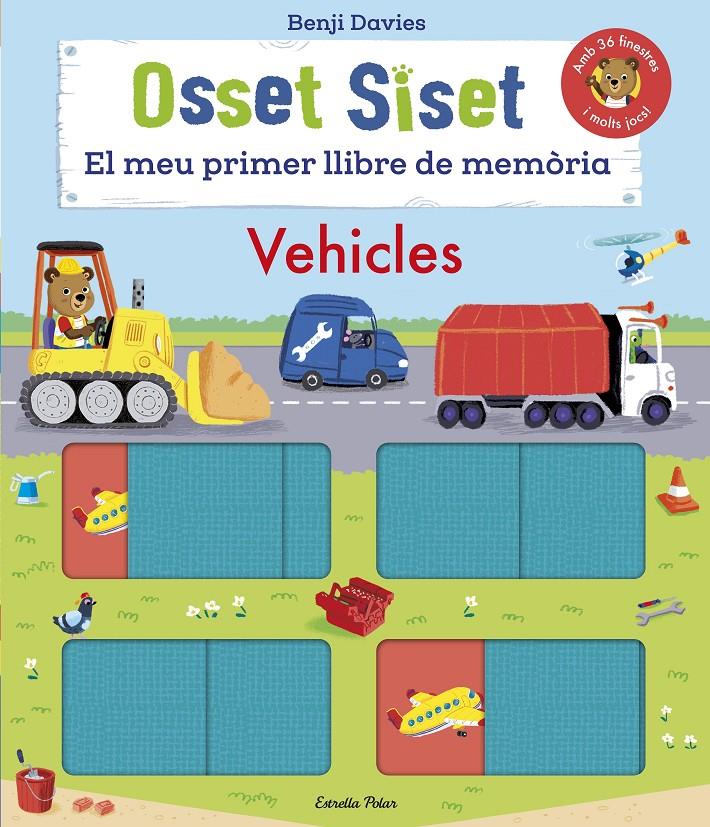 Osset Siset. El meu primer llibre de memòria. Vehicles | Davies, Benji | Cooperativa autogestionària