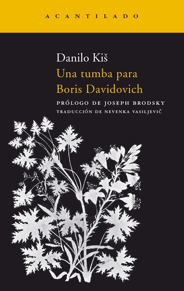 Una tumba para Boris Davidavich | Kis, Danilo | Cooperativa autogestionària
