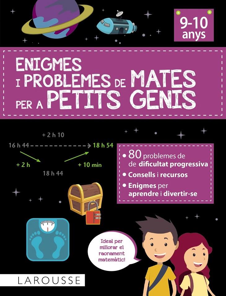 Enigmes i problemes de mates per a petits genis (9-10 anys) | Auriol, Sylvaine | Cooperativa autogestionària
