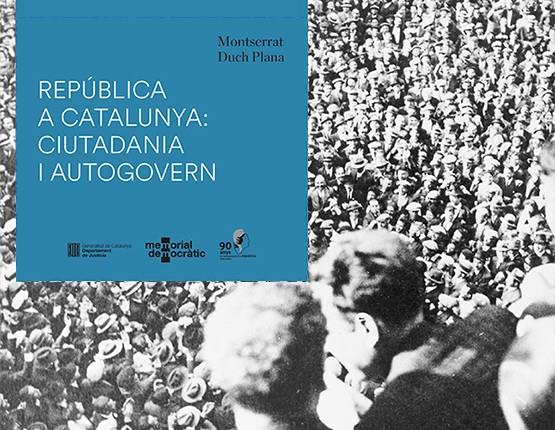 República a Catalunya: ciutadania i autogovern  | Duch, Montserrat