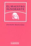 El Maestro ignorante | Rancière, Jacques | Cooperativa autogestionària