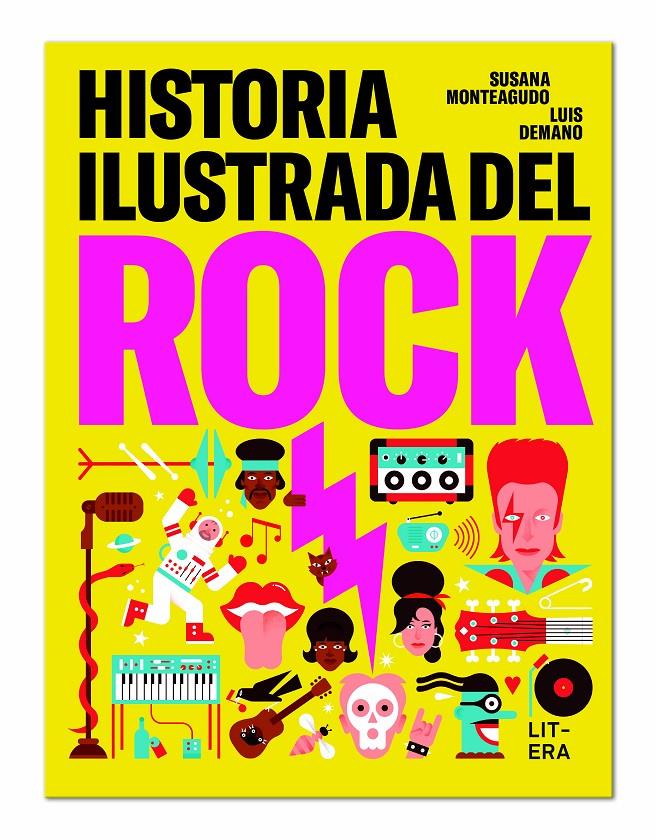 Historia ilustrada del rock | Monteagudo Duro, Susana/Demano, Luis | Cooperativa autogestionària