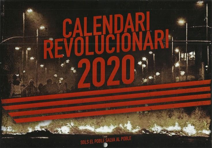 Calendari revolucionari 2020 | Joan Sauleda | Cooperativa autogestionària