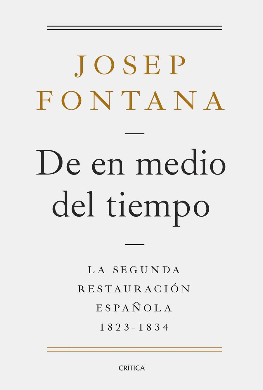 De en medio del tiempo | Fontana, Josep | Cooperativa autogestionària