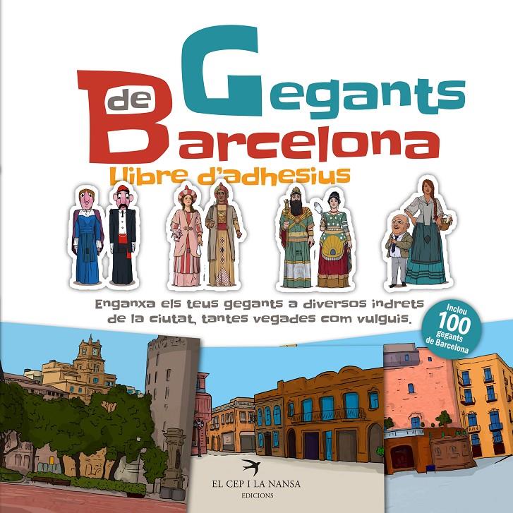 Gegants de Barcelona. Llibre d'adhesius | JuanolO