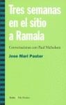 Tres semanas en el sitio a Ramala | Pastor, Jose Mari | Cooperativa autogestionària