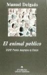 El animal público | Delgado, Manuel