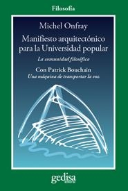 Manifiesto arquitectónico para la Universidad popular | Onfray, Michel | Cooperativa autogestionària