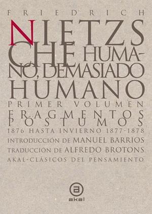 Humano, demasiado humano (2 volúmenes) | Nietzsche, Friedrich