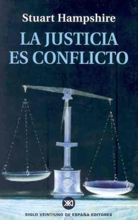 La justicia es conflicto | Hampshire, Stuart | Cooperativa autogestionària