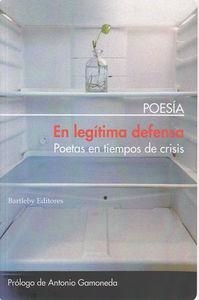 En legítima defensa | Poetas en tiempos de crisis | Cooperativa autogestionària