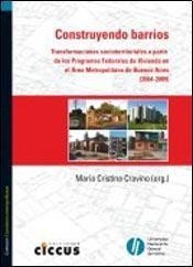 Construyendo barrios | Cravino, María Cristina | Cooperativa autogestionària